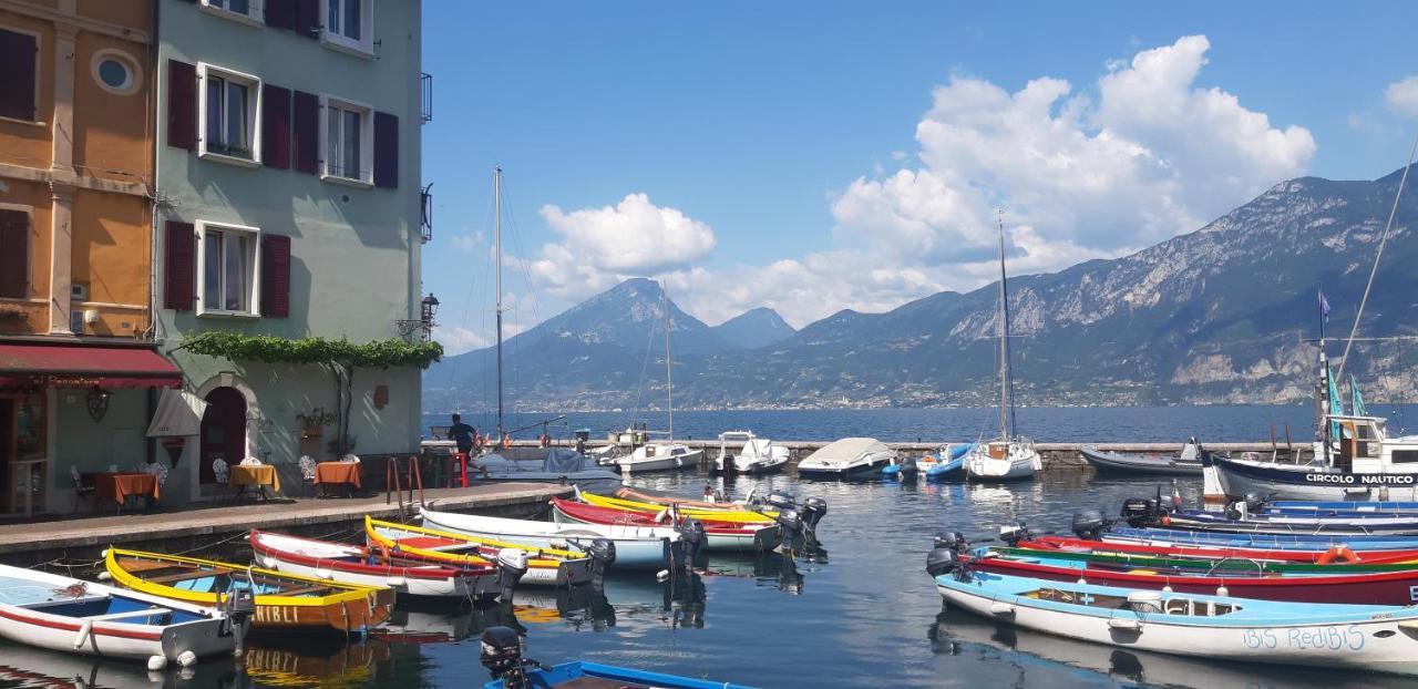 Villa Sul Lago Con Pontile Privato A Brenzone Sul Garda - Unique And Exclusive מראה חיצוני תמונה