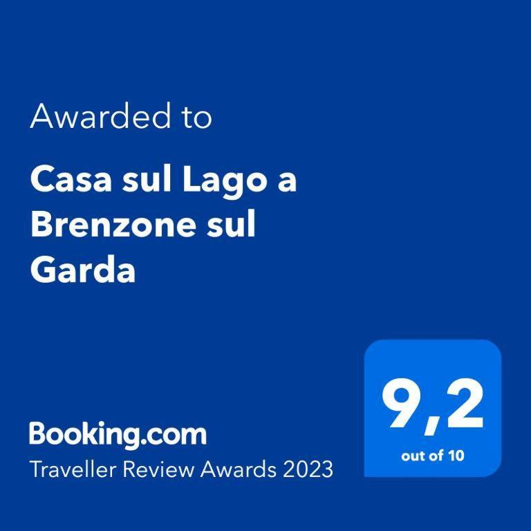 Villa Sul Lago Con Pontile Privato A Brenzone Sul Garda - Unique And Exclusive מראה חיצוני תמונה